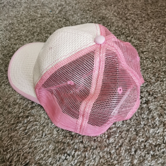 Pink John Deere Trucker Hat - Picture 2 of 3